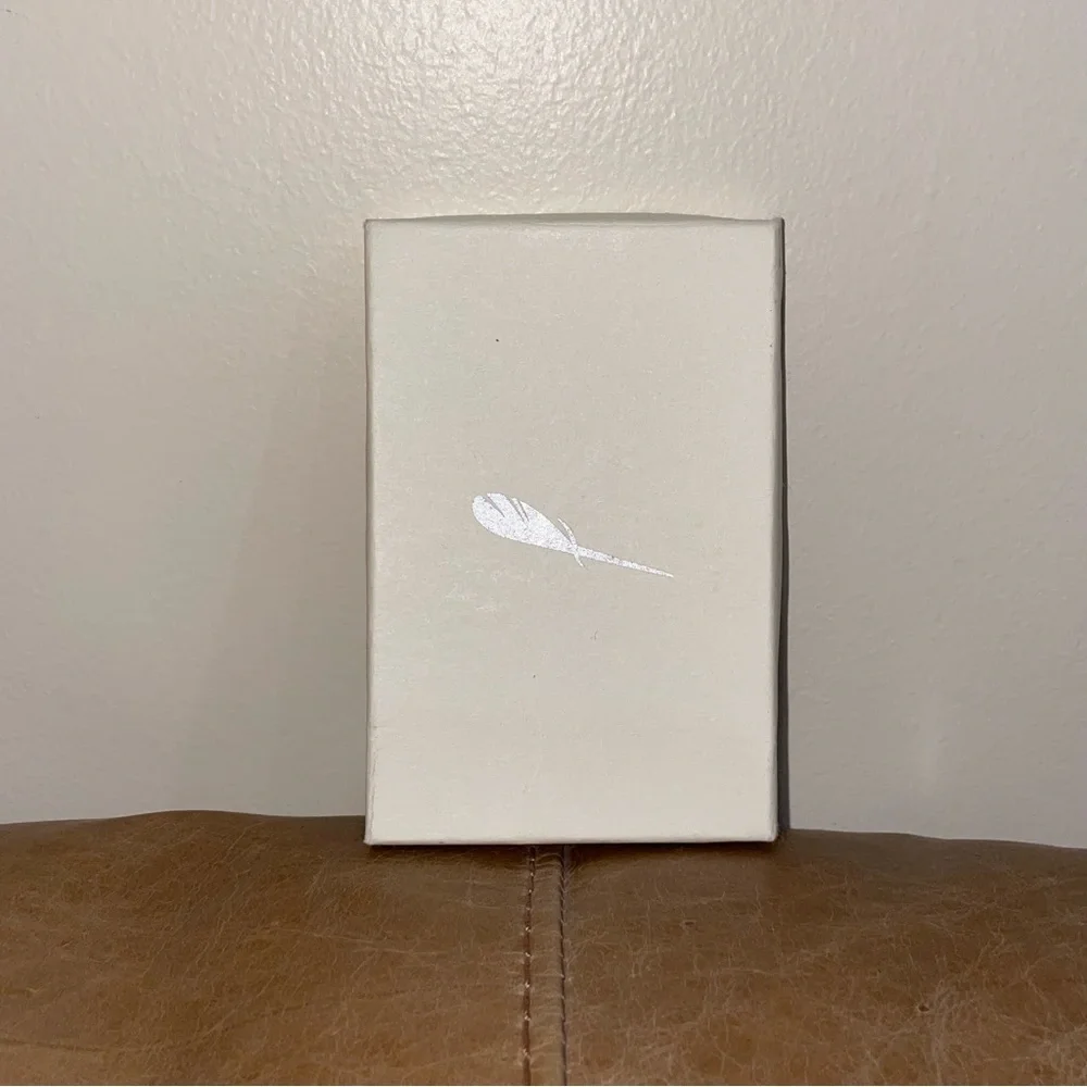 NWT 14K Gold Dipped Girl Boss Necklace by Lucky Feather - Picture 3 of 3